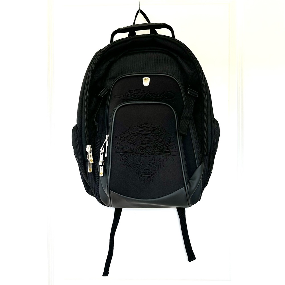 NWT Ed Hardy Black Backpack - Picture 1 of 16